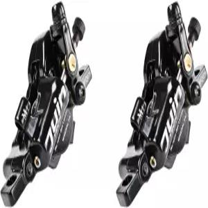 Juin Tech M1 하이브리드 유압 디스크 브레이크 캘 세트 - 전기 자전거 MTB 사이클로크로스 및 도로용