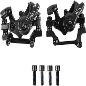 MTB 로드 바이크 접이식 자전거 및 BMX용 JFOYH 기계식 디스크 브레이크 세트 160mm 로터 장착 어댑터
