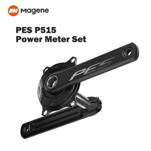 Magene PES 크랭크 P515 파워 미터 4 볼트 110BCD 24mm 케이던스 페달 밸런스 Shimano Sram 용 Ant 스틸 스