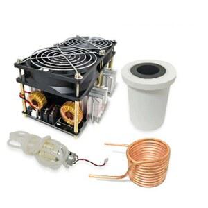 고주파 가열 기계 단조 구리 전동 자기장 전원 히터 작업 2500w 구성 동관