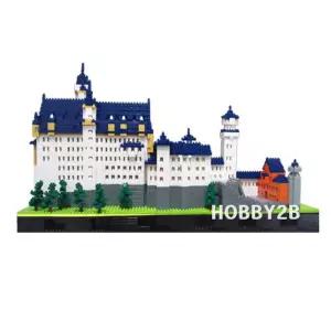 블록완구 나노블럭 노인슈반스타인성 (DX) [AAA545]