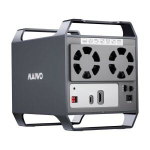 냉각 팬이 있는 3.5인치 SATA 드라이브용 MAIWO 4 Bay HDD RAID 인클로저, USB A-C 3.0 및 C-C 케이블 포함, 일반, 0, 3, 5, 1/10, 클론 /Large(jbod) 96TB 용량 지원, DAS 인클로저