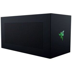 Razer Core X V2 외장 그래픽 인클로저(eGPU): Windows 11 Thunderbolt 4/5 및 USB 4 노트북 장치와 호환 - 슬롯 와이드 NVIDIA/AMD 카드 PCIe 4.0 지원 C를 통한 140W PD