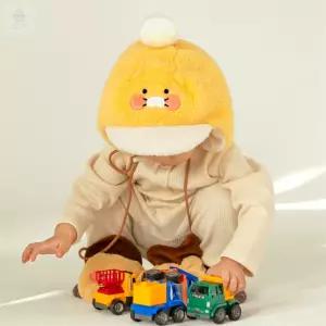 다소니디자인 춘식이 아동 겨울 모자 어린이모자