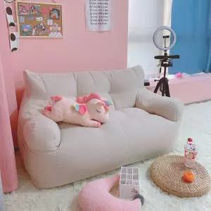 원룸 2인용 미니 무지 소파 편안한 쇼파 인 푹 빈백 2인 쿠션