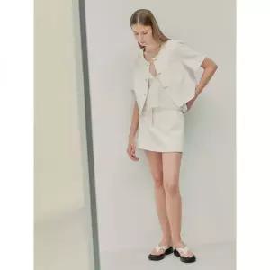 에잇세컨즈 텍스처 스커트 팬츠 아이보리 418646