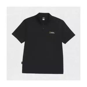 내셔널지오그래픽 NATIONAL GEOGRAPHIC N262UPL020 카리디 피케 반팔 카라 티셔츠 BLACK NGMA 1447128