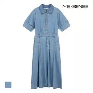 미센스 카라디자인 데님 원피스_MB44DOM201Z