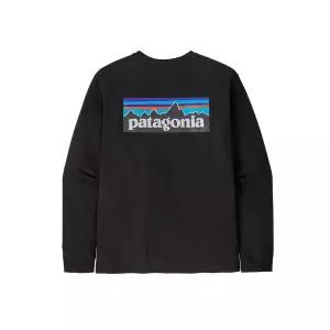 파타고니아 PATAGONIA 멘즈 롱-슬리브드 P-6 로고 리스판서빌리-티 38518R538518R5 132951
