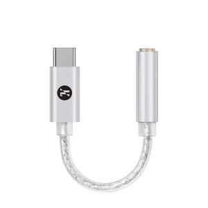 JCAY 실버 도금 도체 디지털 오디오 어댑터 JM12 USB C DAC 칩 KT02H20 DSD128 32 비트 384KH