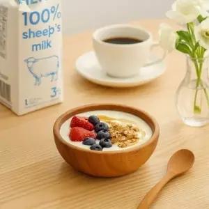 ( )아카시아 요거트볼 소S 나무 그릇 원목 대접 플레이팅