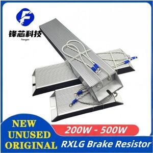 RX 알루미늄 쉘 브레이킹 저항기 V 주파수 서보 인버터 200W R RJ 옴