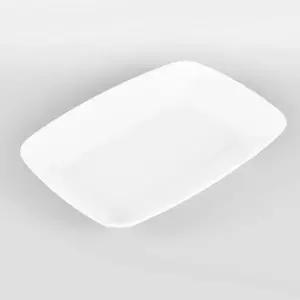 ( )직사각 스프 접시 양식기 그릇 한정식 앞접시 쿠프