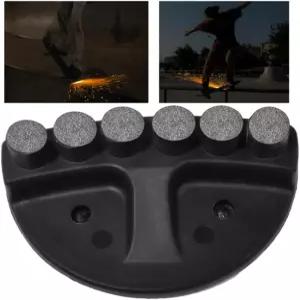 크릭살리스 스케이트보드 스파크 플레이트 풋 압력 슬라이더-스케이트보드 마찰 도구