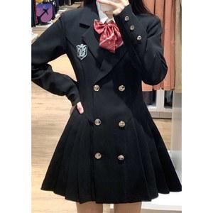 영국교복 하이틴 졸사 드레스 슈트 스커트 세트 자켓원 촬영 정장 자켓 졸업사진컨셉