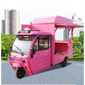 이동식 트럭 트레일러 35km/h 포장마차 전기 길거리음식 노점 스낵카 3륜