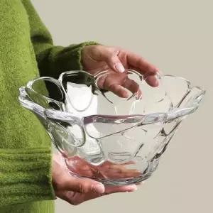 두꺼운 투명 유리그릇 팥빙수 디저트볼 대형 2.1L