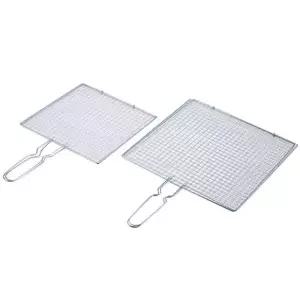 대 숯 그릴 석쇠 고려 불판 손잡이 접석쇠 고기 생선 스텐석쇠