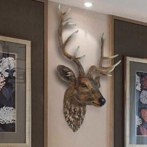 헌팅트로피 장식소품 사슴머리 감성 순록 카페 벽걸이