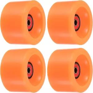 파티킬 78A 롱보드 휠 ABEC-9 베어링 스케이트보드용 소프트 크루저 스트리트 스케이트보드 PU