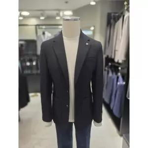 파렌하이트지이크 03 가을 겨울 다크네이비 솔리드 울 캐주얼 자켓 FJAFHEAH4101