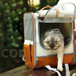 고양이백팩 강아지 산책용가방 기내반입 애완동물 이동장