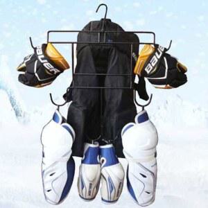 아이스하키 건조대 의류 하키채 후크 랙 행거 장비 수직 걸이