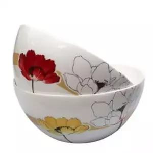 ( )우동 그릇 대접 라면 그릇 손잡이 대접 2개