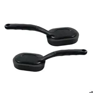 호환  자동차 타이어 광택 어플리케이터 브러시 자동차 왁스 브러시 세척 휠 PP 핸들 청소 휠 림 타이어 세