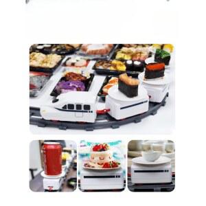 스시트레인 회전초밥 기차 전동 풀세트 스시 선물 초밥 레일 오마카세