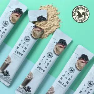 산과들에 검은콩담은 더고소한 블랙미숫가루스틱 25g x100봉 (한끼대용 미숫가루)