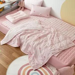 _ 마미허그 소프트워싱 쁘띠버니 낮잠이불 100*150 핑크_CZ0224040