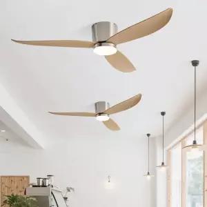 LED 화이트 안방 저소음 조명 조명있음 실링팬 천정