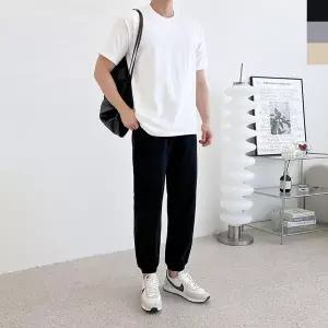 GTT V18 남자밴딩조거바지 융털 스키니팬츠 레깅스 면 ask 캐주얼팬츠