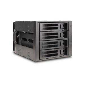 로즈윌 내장 하드 드라이브 인클로저 - 3 x 5.25 ~ 4 3.5 핫 스왑 SATA I / II III & SAS HDD RSV-SATA-Cage-34