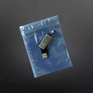 정전기봉투 정전기 방지용 제전봉투 지퍼식 100장 35X45cm