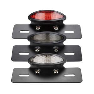 바이크 오토바이 LED 테일 턴 시그널 라이트 통합 브레이크 정지 라이센스 램프 범용 미등 어셈블리