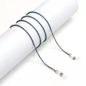 레인보우 마스크걸이 멀티칼라 라운드 안경소품 목걸이 비즈 겸용 스퀘어 안경줄