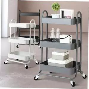 주방웨건 디트 3단 아기트롤리 기저귀보관함 신생아 보관정리함