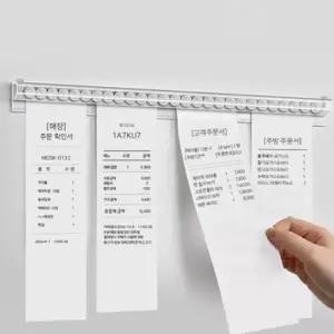 [문구/오피스] 오더렉 주문서 꽂이 오더랙 빌지 영수증 홀더 걸이 50CM