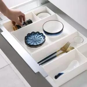 [문구/오피스] 책상 서랍 수납 칸막이 파티션 주방 정리용 정돈함