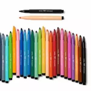 [문구/오피스] 컬러 사인펜 24색 유아용 색상 마커 어린이 미술