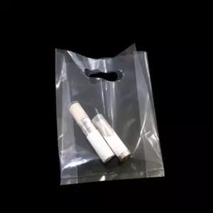 [문구/오피스] 질긴 PE 테이크아웃 비닐쇼핑백 27X40cm 폭16cm 100매