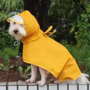 강아지우산 중형견 강아지 비옷 우비 대형