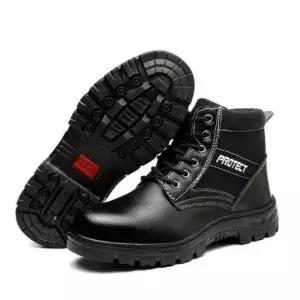 방한 겨울 안전화 작업 털 보호 남자 워커 발열