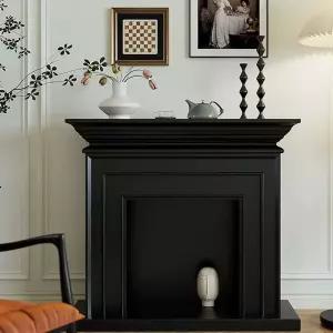 코너 벽난로 집꾸미기 형 선반 장식장 엔틱 모형