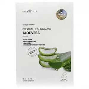( )수분 머금은 알로에베라 피부 진정케어 마스크팩 10입