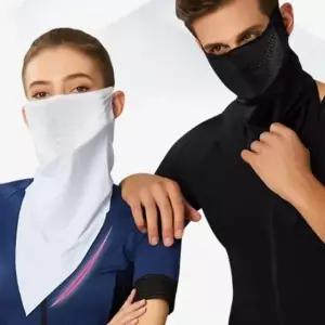 여름 스포츠 자전거 넥쿨러 메쉬 마스크