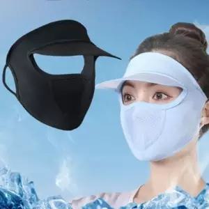 쿨 메쉬 여성 여름 얼굴 가리개 운동 마스크