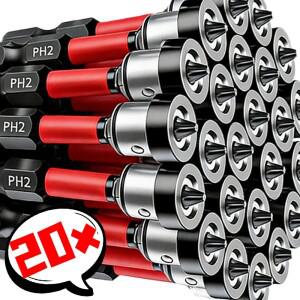 201x 자석 칼라 육각 샹크 위치 조정 드라이버 비트 석고보드 나사 지정 드릴링 도구